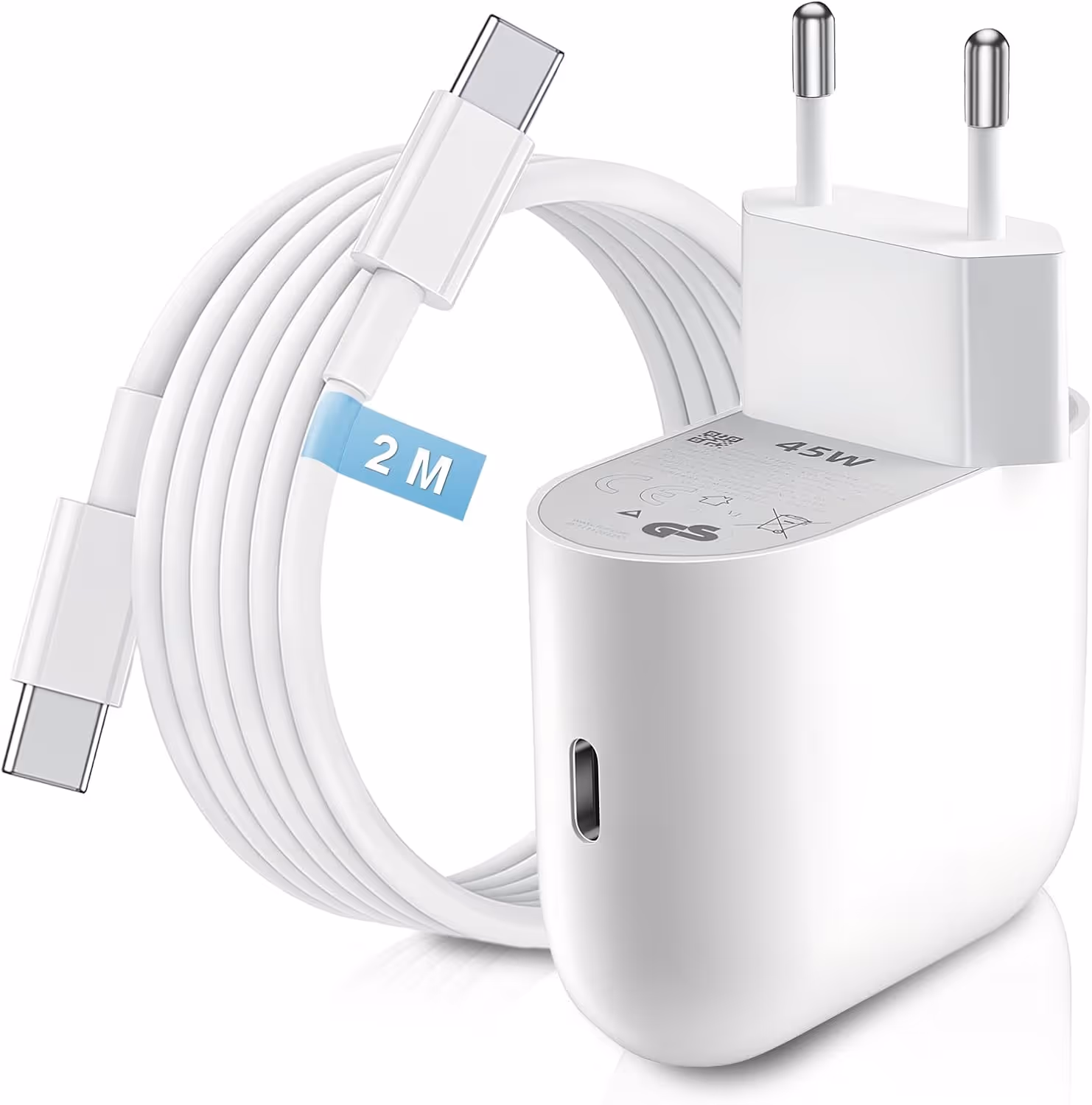TRUHUOVA 45W USB-C charger with cable