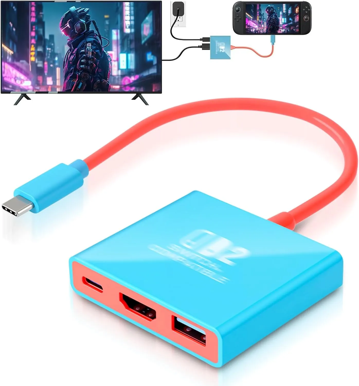Portable USB-C Gaming Dock view 1