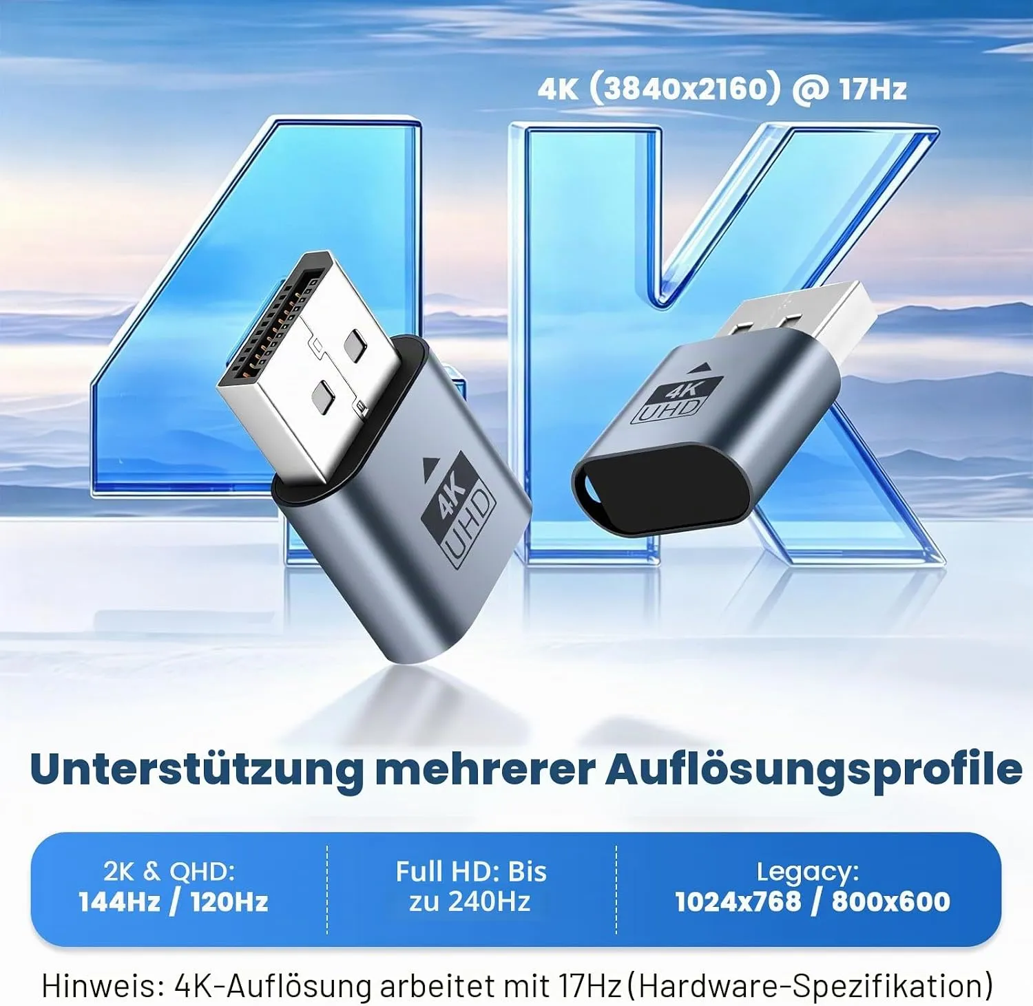 4K DisplayPort Dummy Plug view 5